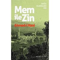 Mem ile Zin - Ehmede Xani (Ahmed-i Hani) - Renkli Bahçe Yayınları