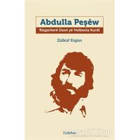 Abdulla Peşêw Rizgarkerê Dawî Yê Helbesta Kurdî - Zülküf Ergün - Nubihar Yayınları