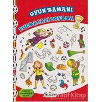 Oyun Zamanı - Bulmacalı Boyama - Kolektif - Teleskop Popüler Bilim