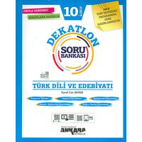 2022 10.Sınıf Dekatlon Türk Dili ve Edebiyatı Konu Özetli Soru Bankası Ankara Yayıncılık