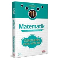 Editör 11. Sınıf Matematik Öğretmenin Ders Notları