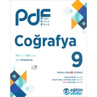 9.Sınıf Coğrafya PDF Planlı Ders Föyü Eğitim Vadisi