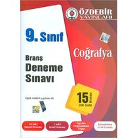 Özdebir 9.Sınıf Coğrafya Branş Deneme Sınavı