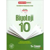 Sınav 10.Sınıf Biyoloji Aç Konu Katla Soru Akordiyon Serisi