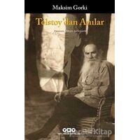 Tolstoy’dan Anılar - Maksim Gorki - Yapı Kredi Yayınları