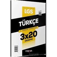 2024 LGS 1. Dönem Konuları Türkçe 3x20 Deneme Marka Yayınları - Kolektif - Marka Yayınları