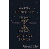 Varlık ve Zaman - Martin Heidegger - Alfa Yayınları