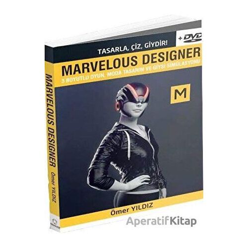 Marvelous Designer - 3 Boyutlu Oyun Moda Tasarım ve Giysi Simülasyonu - Dvd Ekiyle