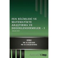 Fen Bilimleri ve Matematikte Araştırma ve Değerlendirmeler 1 - Kolektif - Gece Kitaplığı