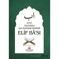 Tecvidli Ali Haydar Efendi Elif Bası (Yeşil) - Kolektif - Ahıska Yayınevi