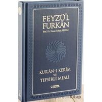 Feyzül Furkan Kuran-ı Kerim ve Tefsirli Meali - Büyük Boy - Mıklepli Ciltli (Lacivert)