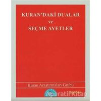 Kuran’daki Dualar ve Seçme Ayetler (Cep Boy) - Kuran Araştırmaları Grubu - İstanbul Yayınevi