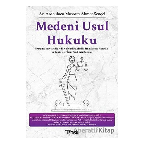 Medeni Usul Hukuku - Mustafa Ahmet Şengel - Temsil Kitap