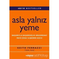 Asla Yalnız Yeme - Tahl Raz - MediaCat Kitapları