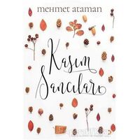 Kasım Sancıları - Mehmet Ataman - Cinius Yayınları