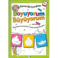 Boyuyorum Büyüyorum 4 Yaş - Becerikli Çocuklar - Kolektif - Kukla Yayınları