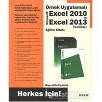 Örnek Uygulamalı Excel 2010 ve Excel 2013 - Hayrettin Üçüncü - Alfa Yayınları