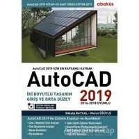 AutoCAD 2019 (Video Eğitim Seti) - Murat Öğütlü - Abaküs Kitap