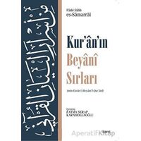 Kuranın Beyani Sırları - Fadıl Salih Es-Samarrai - İşaret Yayınları