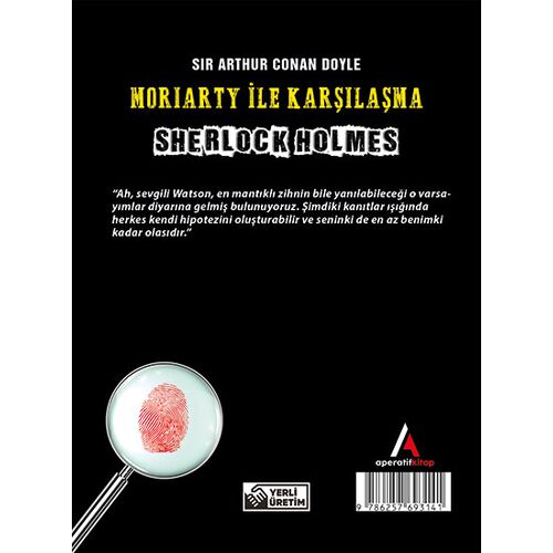 Moriarty İle Karşılaşma - Sherlock Holmes - Cep Boy Aperatif Tadımlık Kitaplar