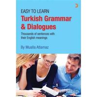 Easy to Learn Turkish Grammar and Dialogues - Mualla Atlamaz - Cinius Yayınları