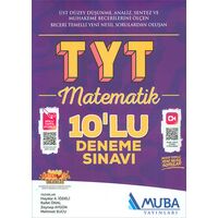 TYT Matematik 10 lu Deneme Sınavı Muba Yayınları