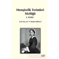 Hemşirelik Terimleri Sözlüğü - A. Handan Dökmeci - Nobel Tıp Kitabevi