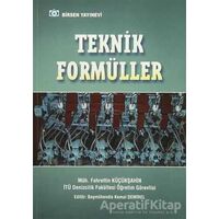 Teknik Formüller - Fahrettin Küçükşahin - Birsen Yayınevi