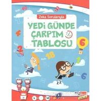 Zeka Sorularıyla Yedi Günde Çarpım Tablosu - Hüseyin Demir - Dikkat Atölyesi Yayınları