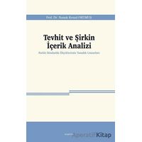 Tevhit ve Şirkin İçerik Analizi - Namık Kemal Okumuş - Araştırma Yayınları