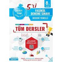 Nartest 8. Sınıf Tüm Dersler 5 li Fasikül Deneme Sınavı