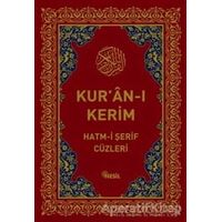 Kur’an-Kerim Hatm-i Şerif Cüzleri (Kutulu) - Kolektif - Nesil Yayınları