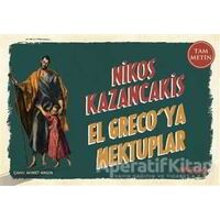 El Grecoya Mektuplar (Mini Kitap) - Nikos Kazancakis - Can Yayınları