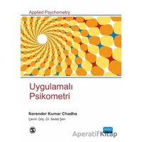 Uygulamalı Psikometri - Narender Kumar Chadha - Nobel Akademik Yayıncılık