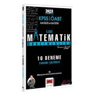 Yargı Yayınları 2024 ÖABT Lise Matematik Öğretmenliği 10 Deneme sınavı