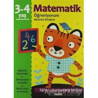 Matematik Öğreniyorum 3-4 Yaş Aktivite Kitabım - Çiçek