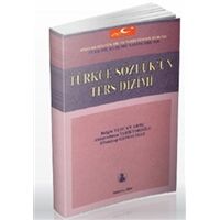 Türkçe Sözlük’ün Ters Dizimi - Belgin Tezcan Aksu - Türk Dil Kurumu Yayınları