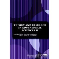 Theory and Research in Educational Sciences 2 - Onur Zahal - Gece Kitaplığı