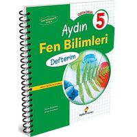 Aydın 5. Sınıf Fen Bilimleri Defterim