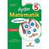 Aydın 5. Sınıf 1. Dönem Matematik Defterim