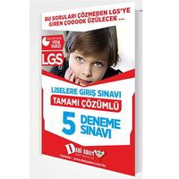 Dahi Adam LGS Çözümlü 5 Deneme Sınavı