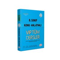 LGS 8. Sınıf VIP Tüm Dersler Konu Anlatımlı Mavi Kitap Editör Yayınevi