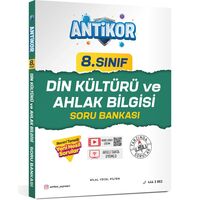 Antikor 8. Sınıf Din Kültürlü ve Ahlak Bilgisi Soru Bankası FDD Yayınları