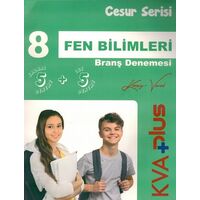 KVA Koray Varol 8. Sınıf Fen Bilimleri Cesur Serisi 10 Deneme