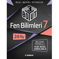 Tudem 7.Sınıf Fen Bilimleri 3 Boyut Föy