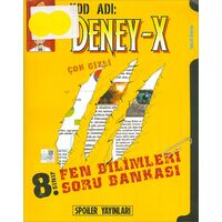 8.Sınıf Fen Bilimleri Deney X Soru Bankası Spoiler Yayınları