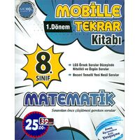 8.Sınıf 1.Dönem Matematik Tekrar Kitabı (Kampanyalı) Mobil Yayıncılık