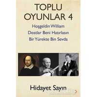 Toplu Oyunlar 4 - Hidayet Sayın - Cinius Yayınları