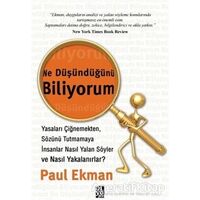 Ne Düşündüğünü Biliyorum - Paul Ekman - Diyojen Yayıncılık