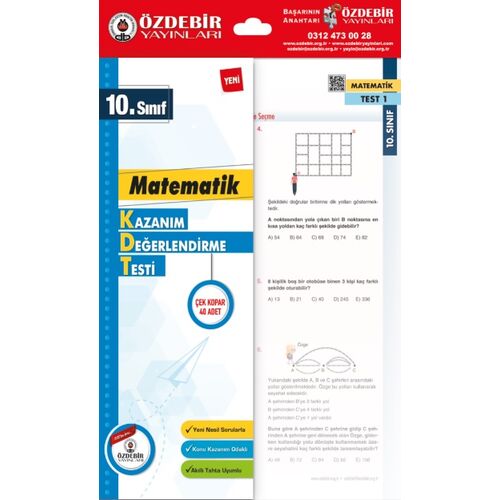 Özdebir 10.Sınıf Matematik Yaprak Test